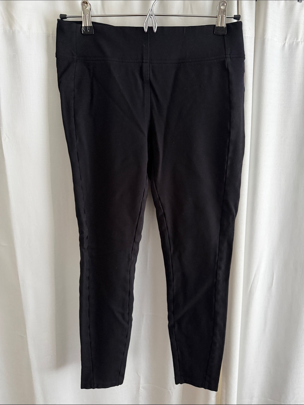 LOFT Black Skinny Ponte Pants